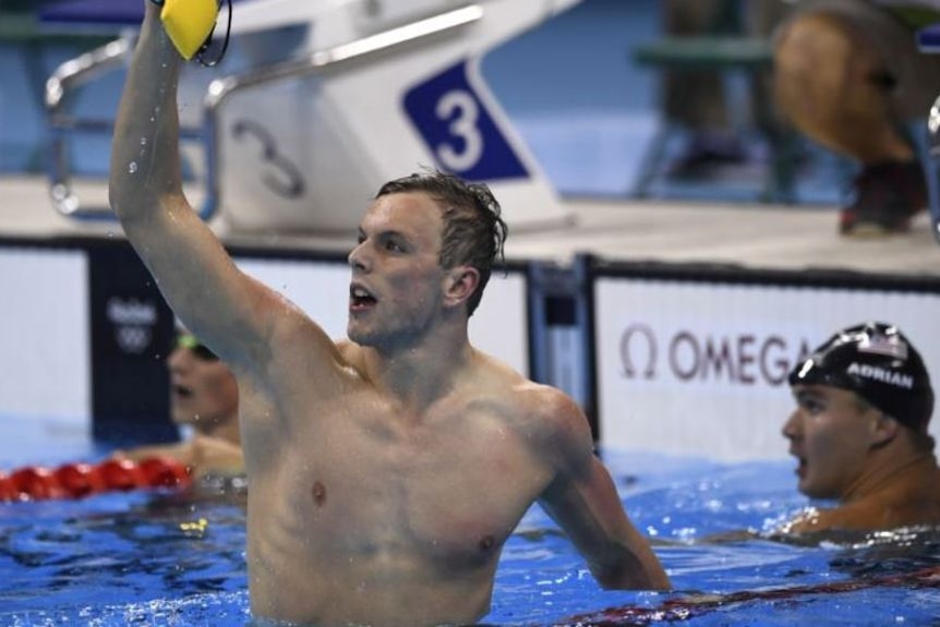 Rio 2016: Kyle Chalmers wins gold in 100 metres freestyle