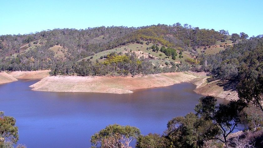 Kangaroo Creek reservoir SA