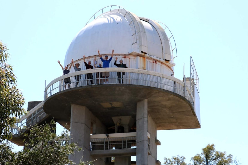 Volunteers at the Perth Observatory