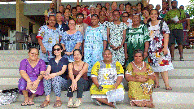 Sam long ol delegates blong UFFO Conference long New Caledonia