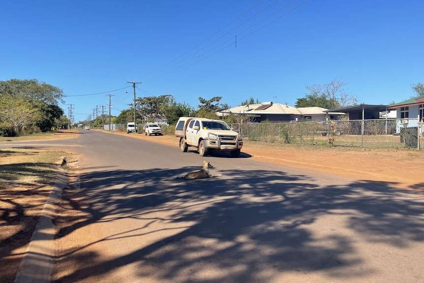 Street in Mornington Island