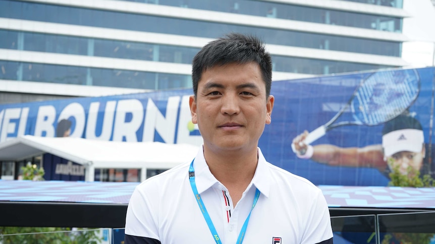 Chinese tennis club founder Jin Baochun