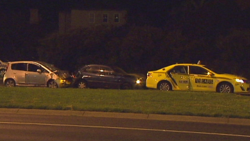 Three cars involved in a car accident in Brighton East, killing a taxi driver.