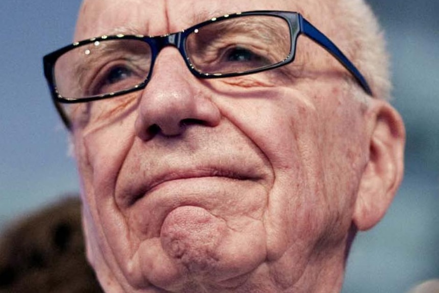 Rupert Murdoch told shareholders there was "simply no excuse" for the phone hacking scandal.