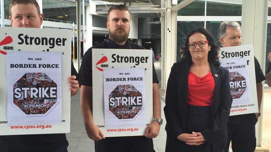 Sydney International Airport staff are preparing to strike on Monday