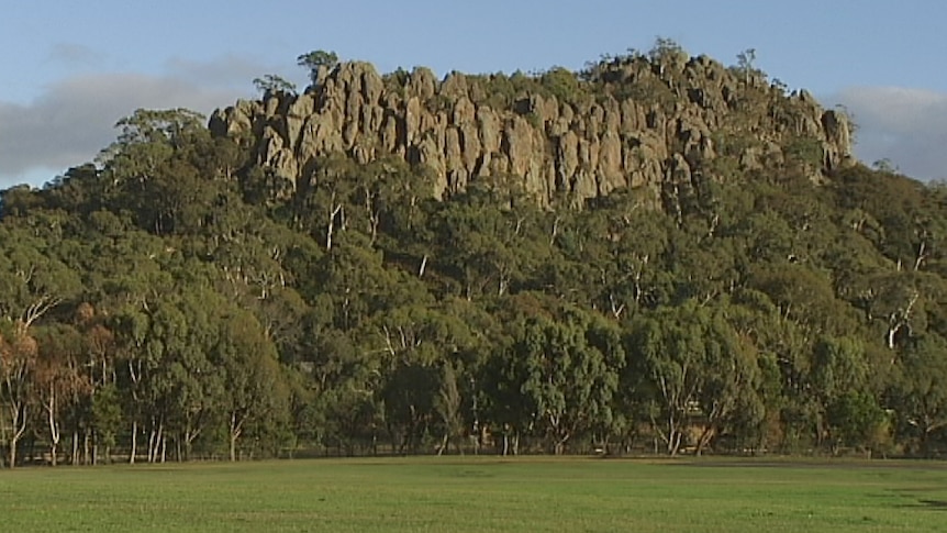 Hanging Rock near Woodend, Victoria