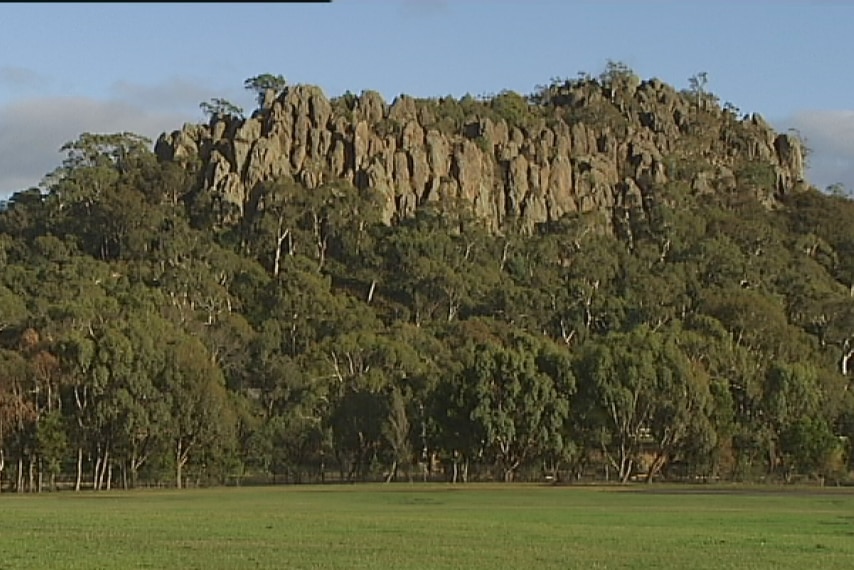 Hanging Rock near Woodend, Victoria