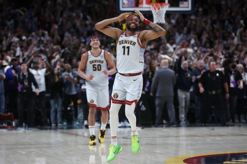 Nuggets beat Heat 94-89 to win first NBA title