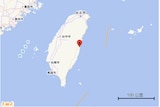 台湾花莲发生里氏六级地震。