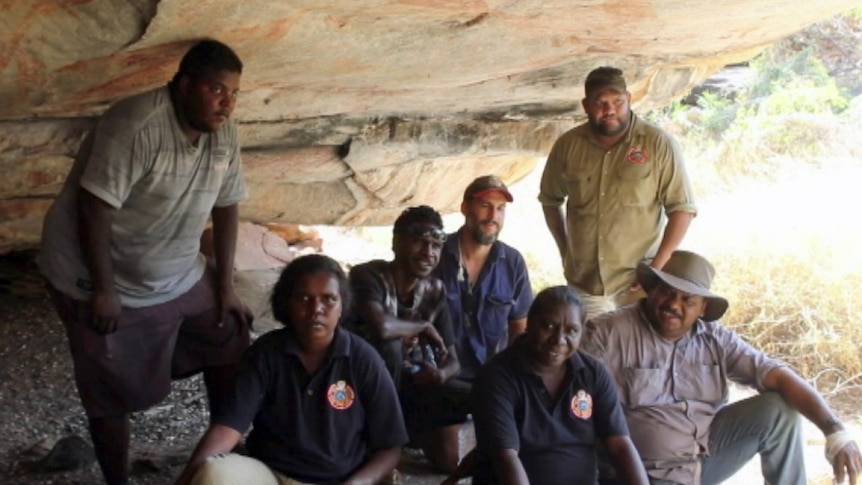 Uunguu rangers in the Kimberley