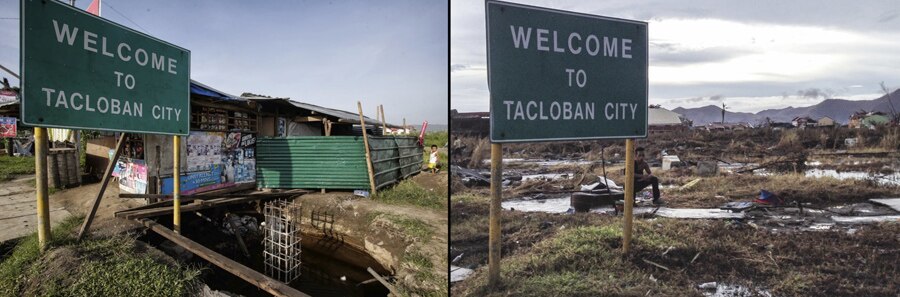 Tacloban was flattened by Typhoon Haiyan