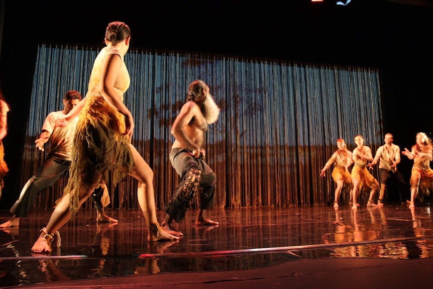 Cross-cultural dance theatre, Kaya [Hello], preformed by Ochre contemporary dance company in  Perth 12 October 2016