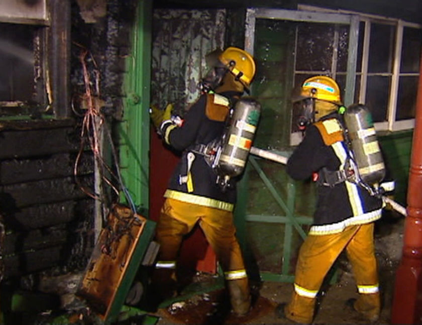 Historic House Destroyed By Fire - ABC News