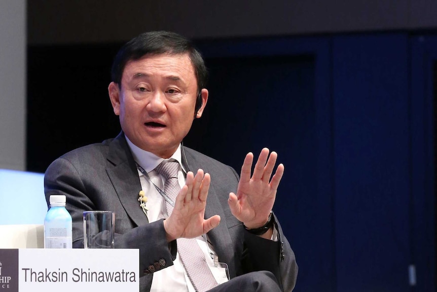 Thailand's former prime minister Thaksin Shinawatra