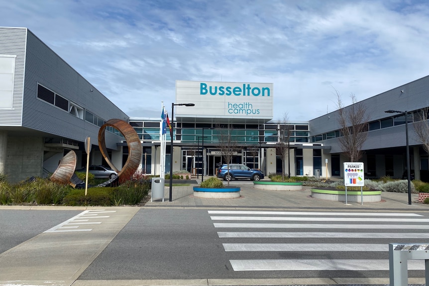 An external shot of Busselton Health Campus