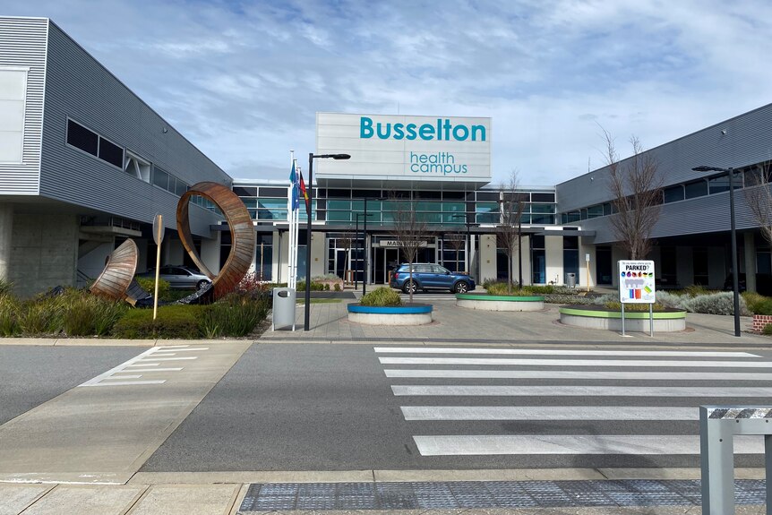 An external shot of Busselton Health Campus