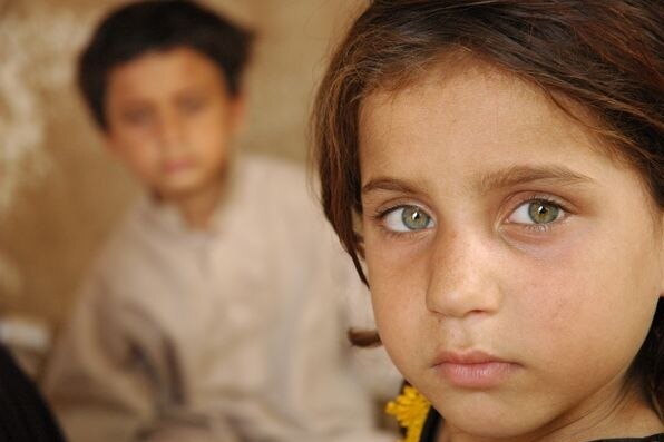 This little girl witnessed her grandmother being killed by a drone strike in Pakistan.