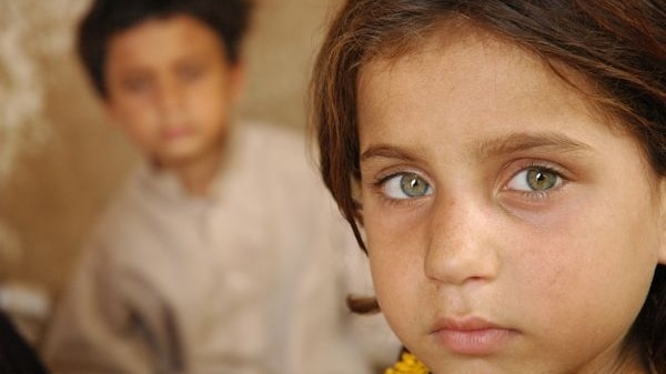 This little girl witnessed her grandmother being killed by a drone strike in Pakistan.