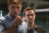 Joseph Gordon-Levitt and Scott Eastwood in Snowden.