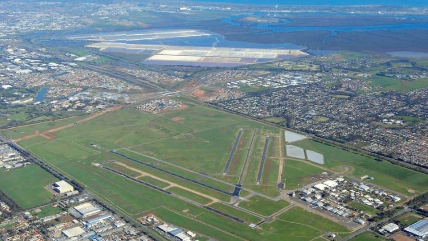 Aerial view of Parafield Airport