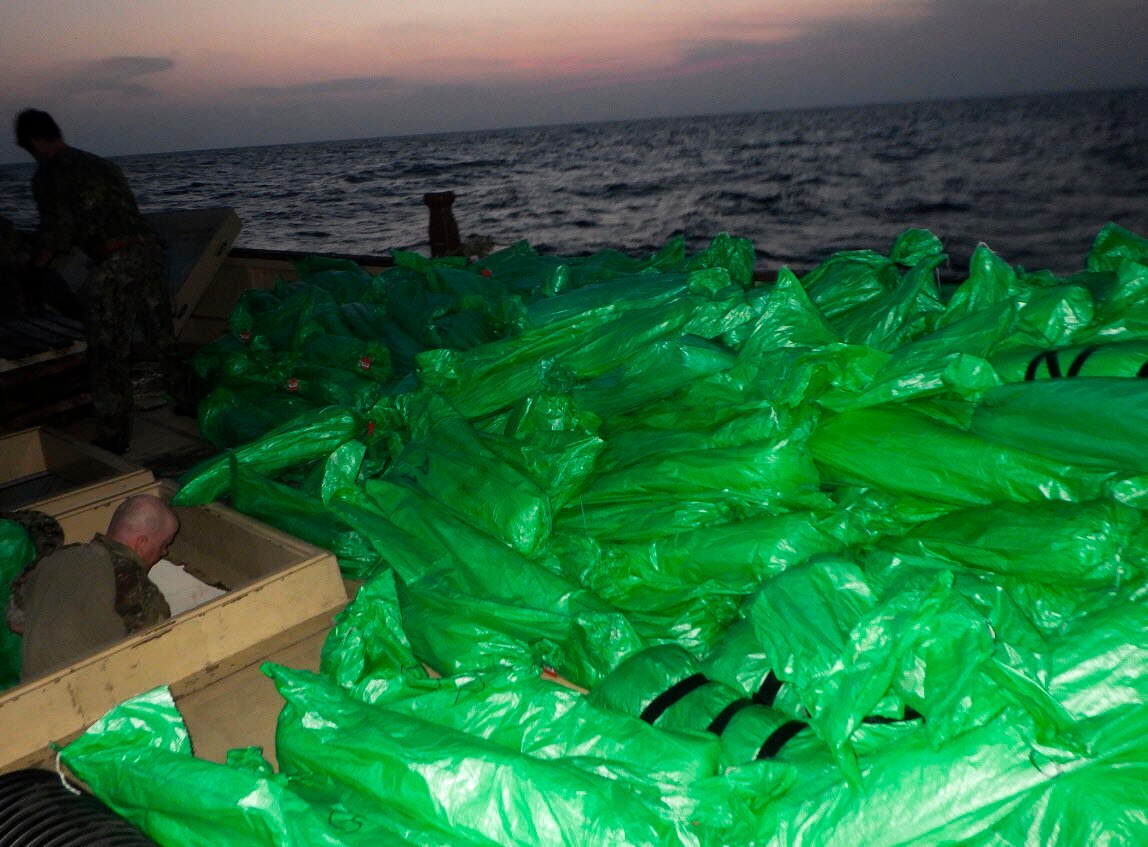 Us Navy Seizes Thousands Of Weapons In Arabian Sea Likely Bound For Yemen S Houthi Rebels Abc News