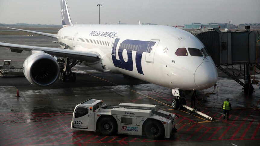 Polish Airlines LOT aircraft Boeing 787 Dreamliner jet