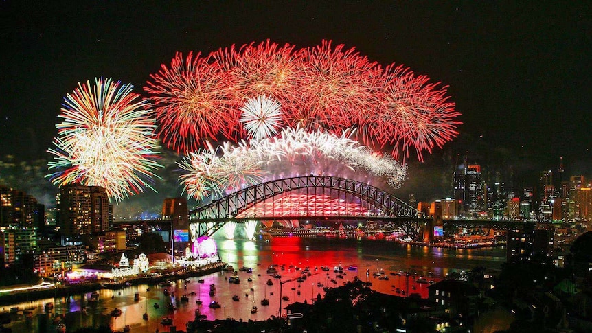 2018年悉尼跨年烟火
