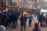 Tibetan monk self immolates in Kathmandu