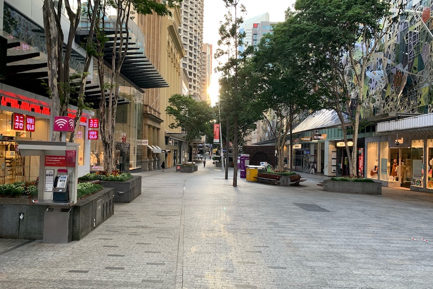 No people in Queen Street Mall