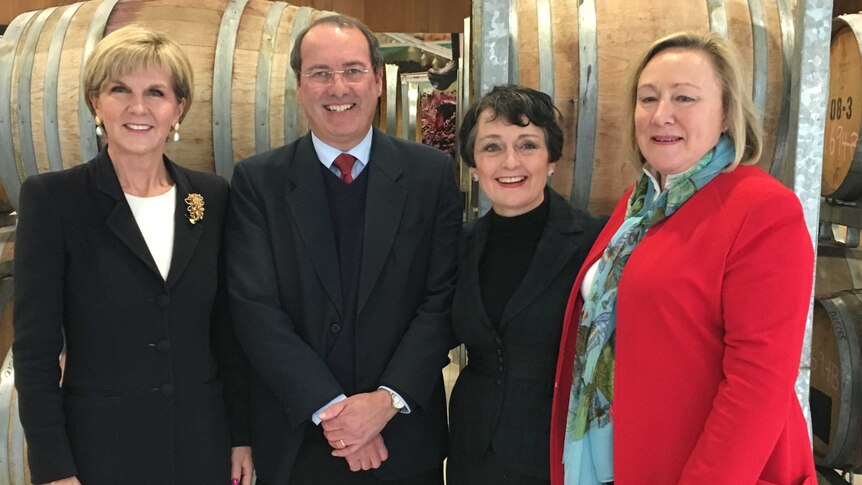 Julie Bishop, Peter Hendy, Pru Goward, Rowena Abbey