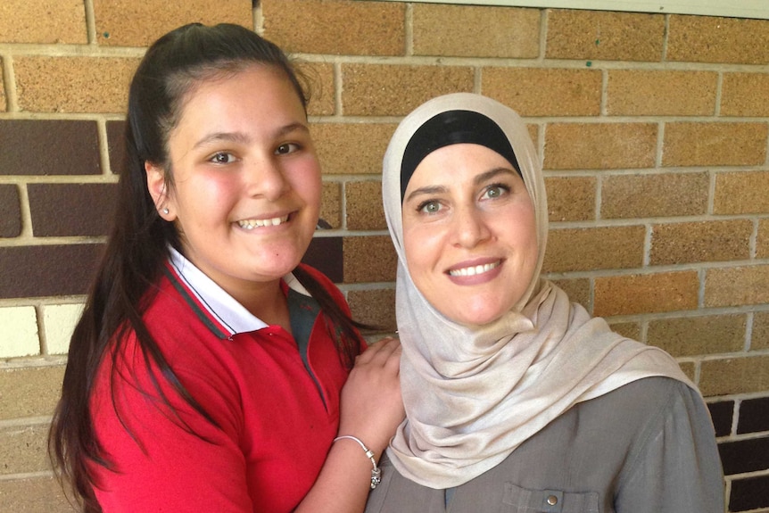 Zena Jamaleddine and daughter Rayann