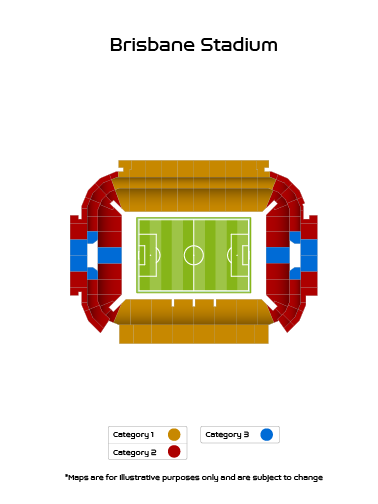 a graphic of seating at brisbane stadium