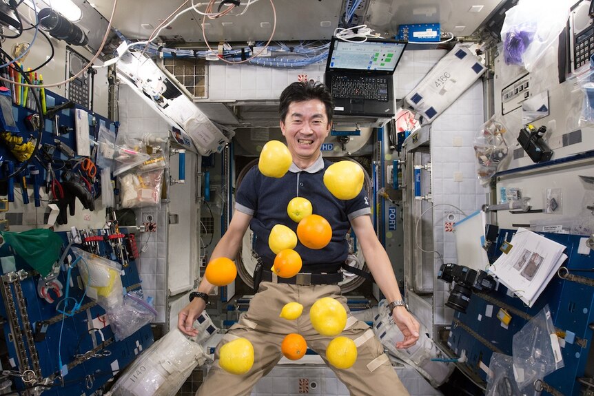 Astronaut Kimiya Yui