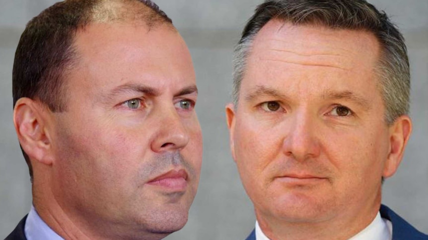 Composite of Josh Frydenberg and Chris Bowen