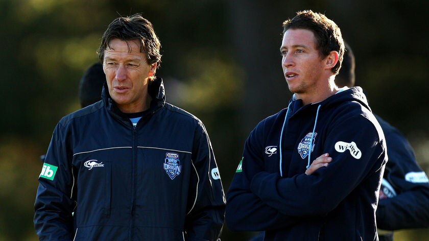 Craig Bellamy says the Blues players support the decision to have Kurt Gidley retain his captaincy on the interchange bench.