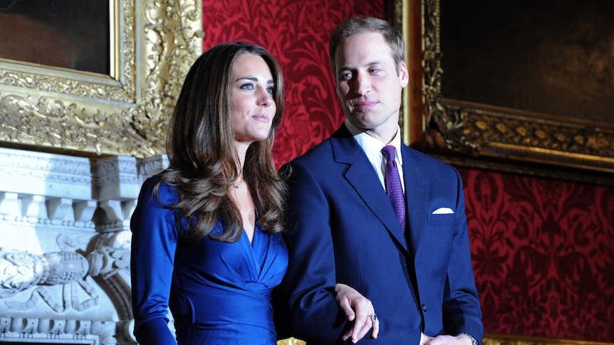 Prince William and Kate Middleton announce their engagement (AFP: Ben Stansall)