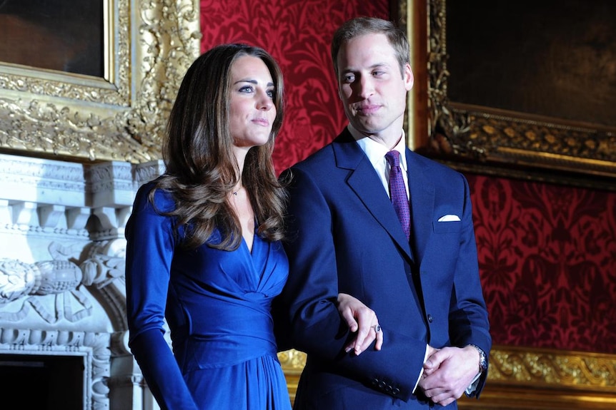 Prince William and Kate Middleton announce their engagement (AFP: Ben Stansall)