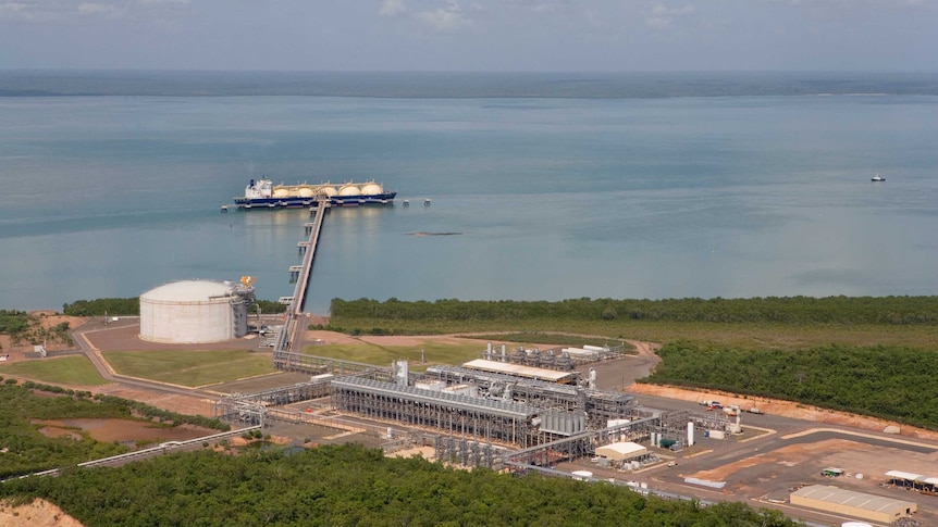 Darwin liquefied natural gas plant