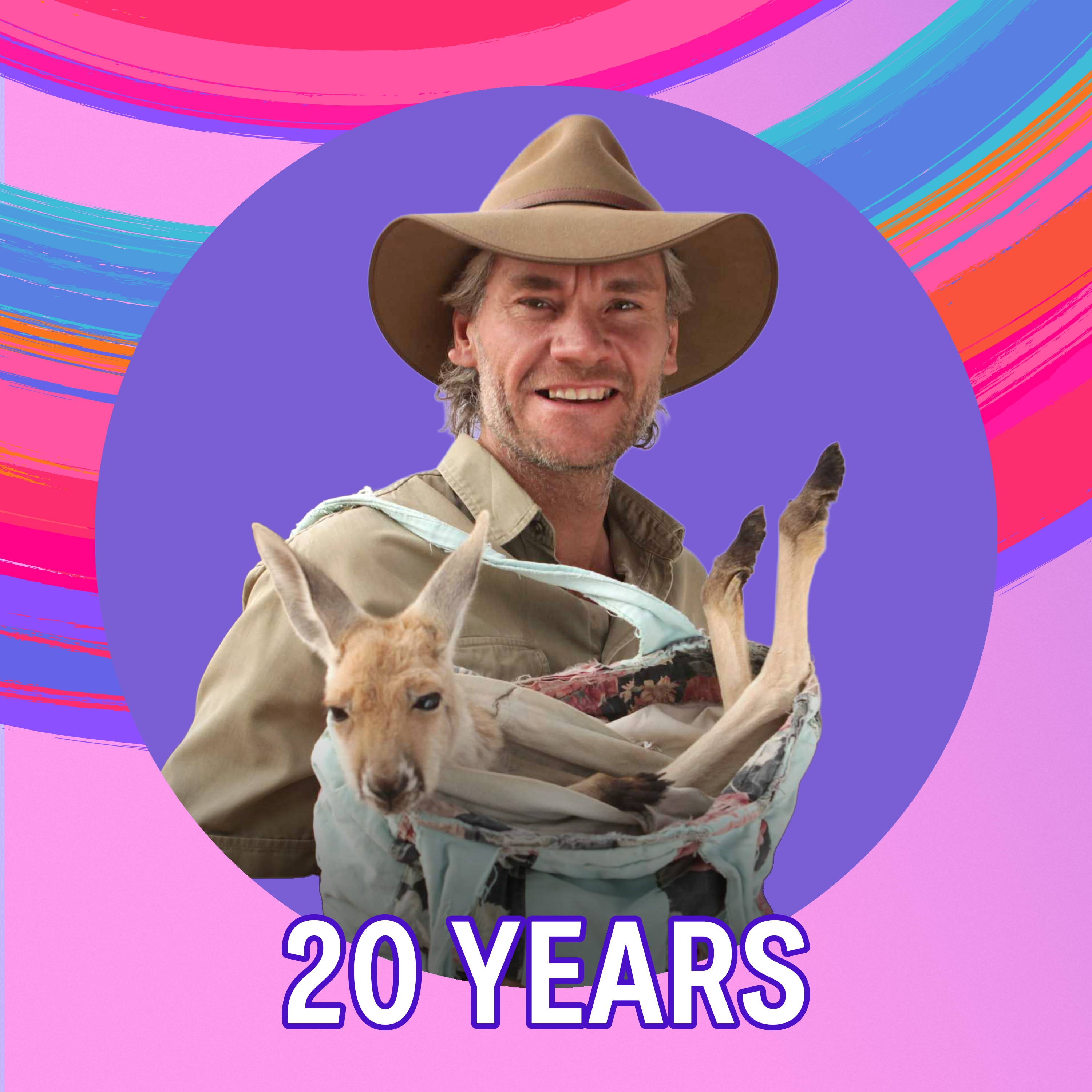 20th Anniversary Collection: Brolga the 'kangaroo mum'