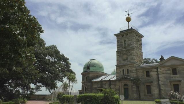 Exterior of Sydney Observatory buildings