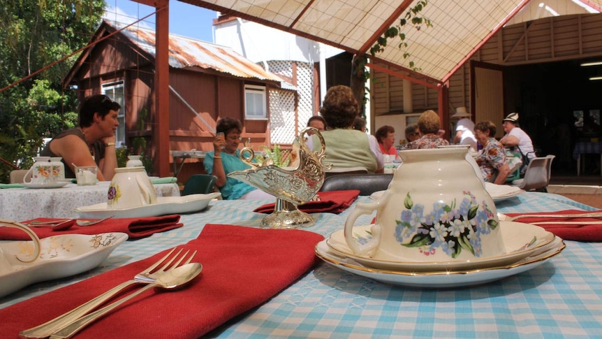 Jubilee Tea in Longreach in central-west Qld in November 2012, hosted by the Ilfracombe CWA