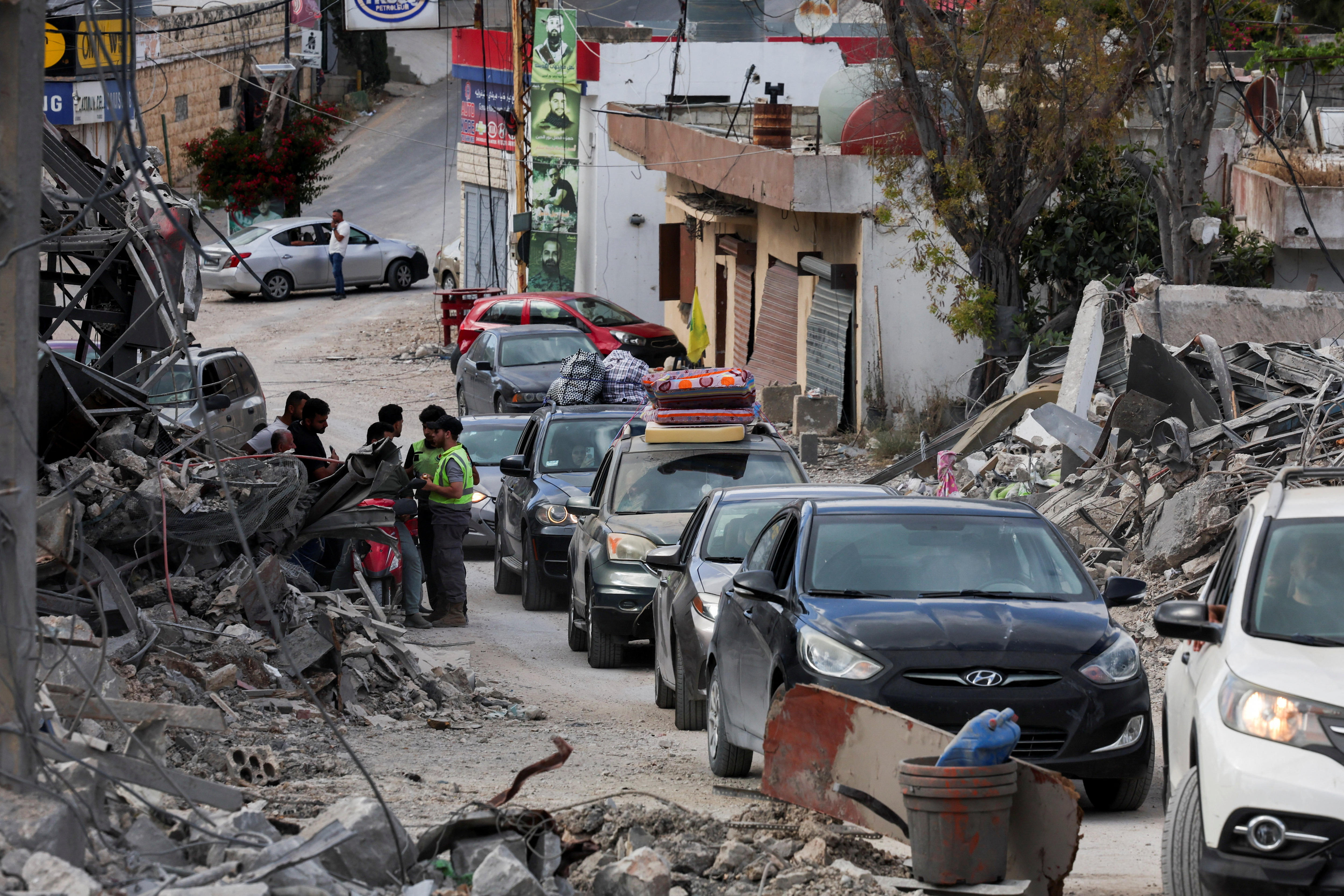 Live: Israel says Hezbollah has attacked troops in southern Lebanon