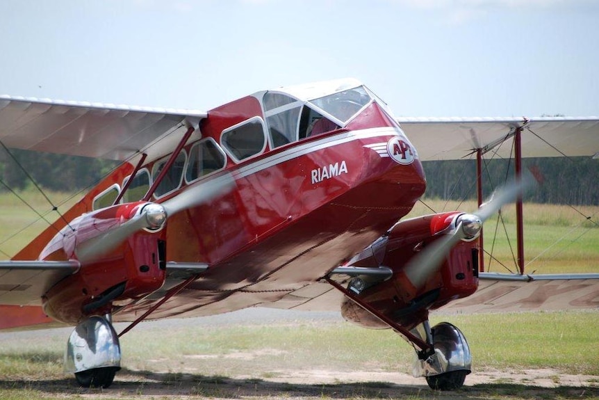 Missing De Havilland biplane