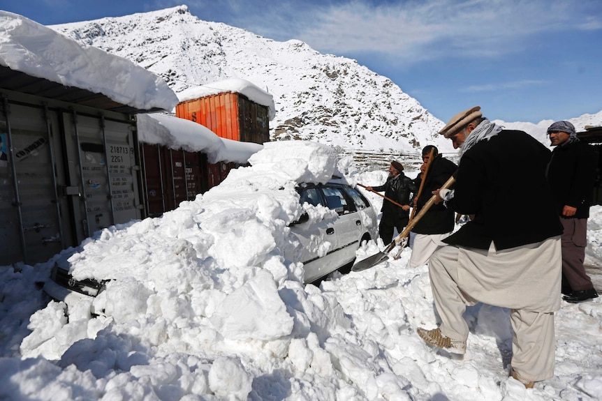 Afghanistan avalanche