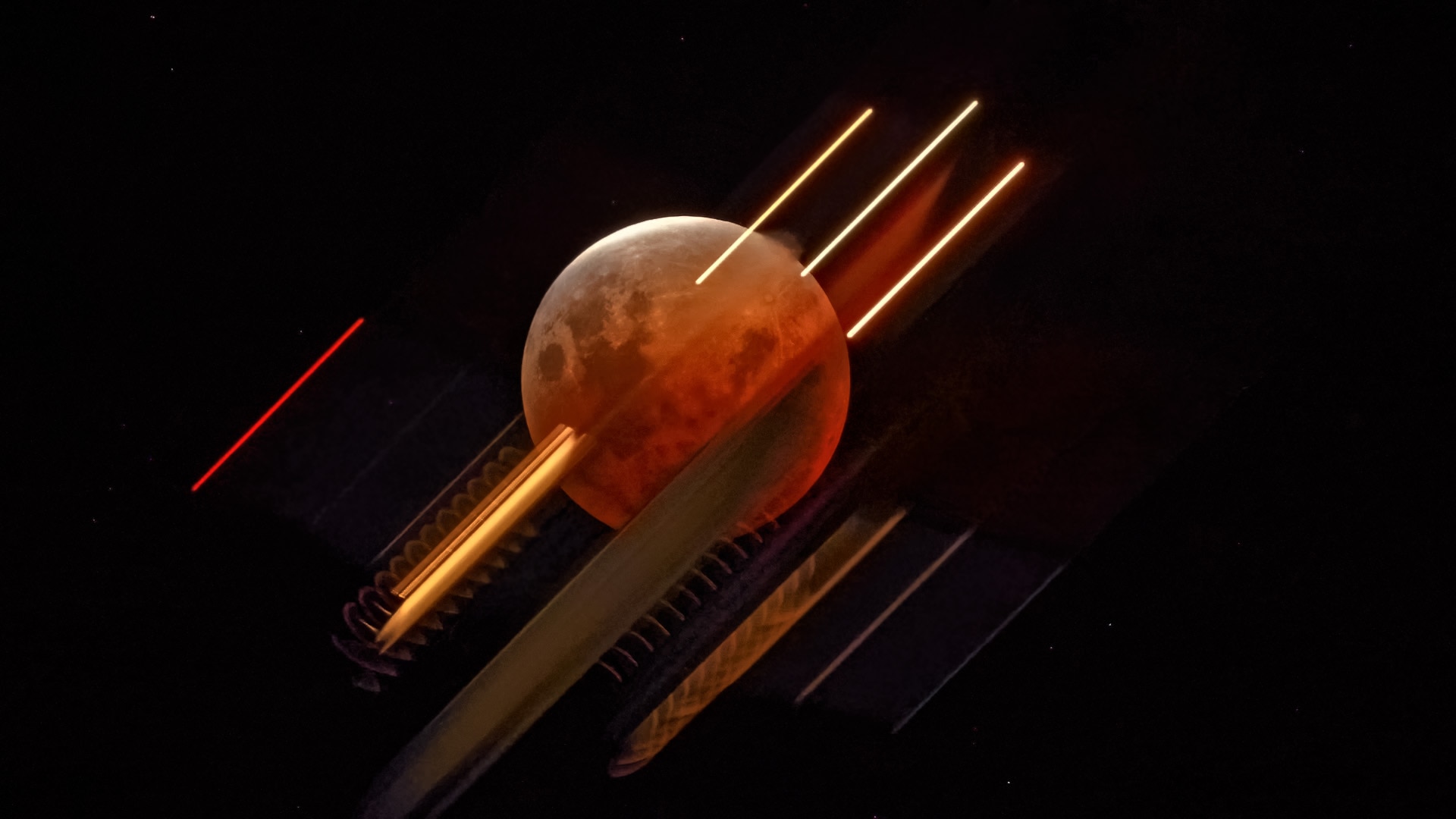 Your photos of the blood moon from around Australia