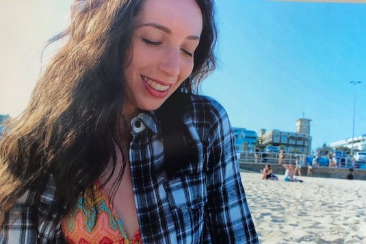 Sabrina Di Lembo pictured at the beach