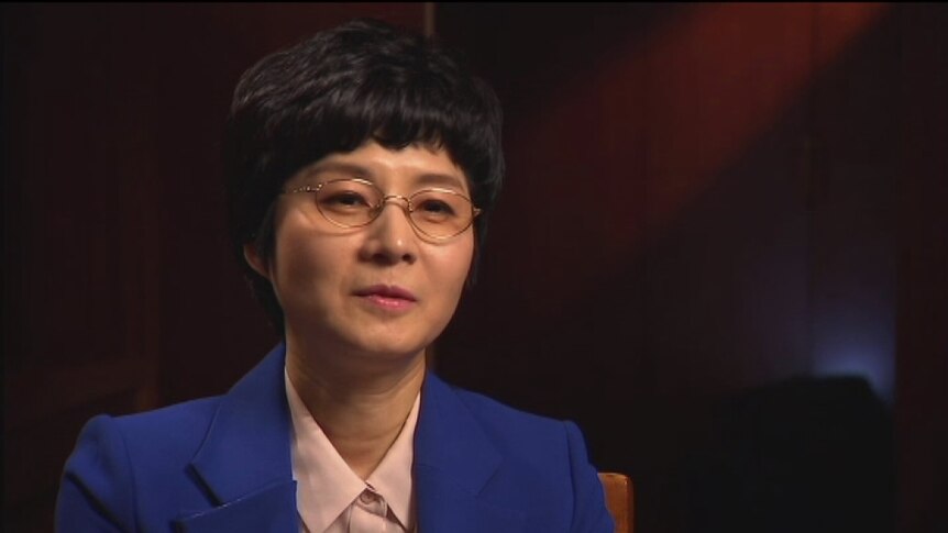 Former North Korean spy Kim Hyun-hee speaks to 7.30