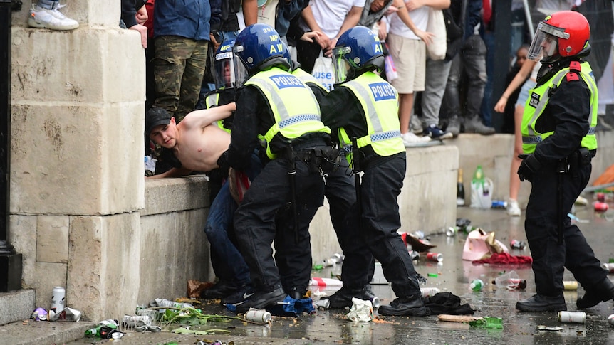 UEFA hits England with stadium fan ban after spectator chaos at Euro 2020 final