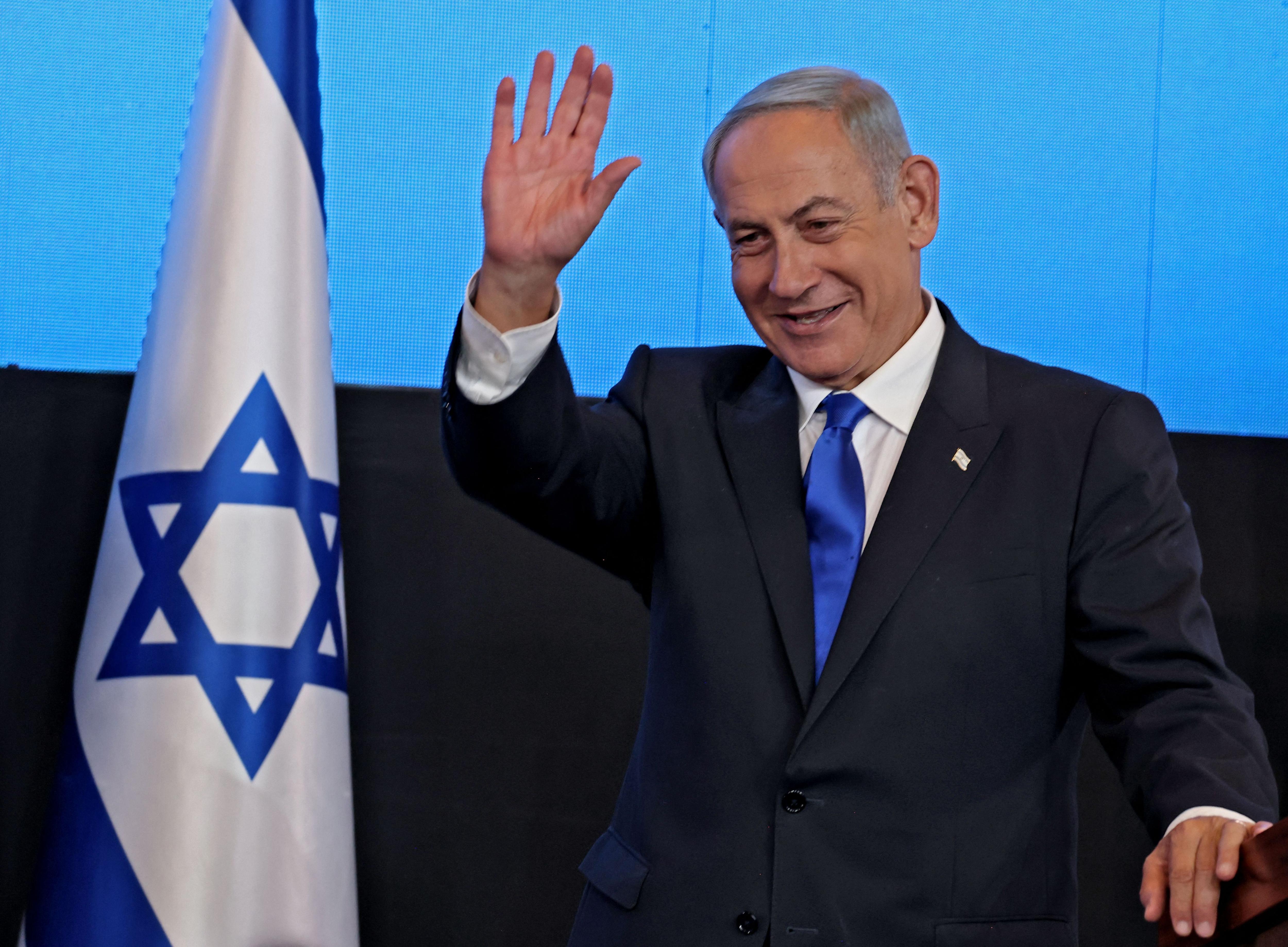 Benjamin Netanyahu and the far-right in his government