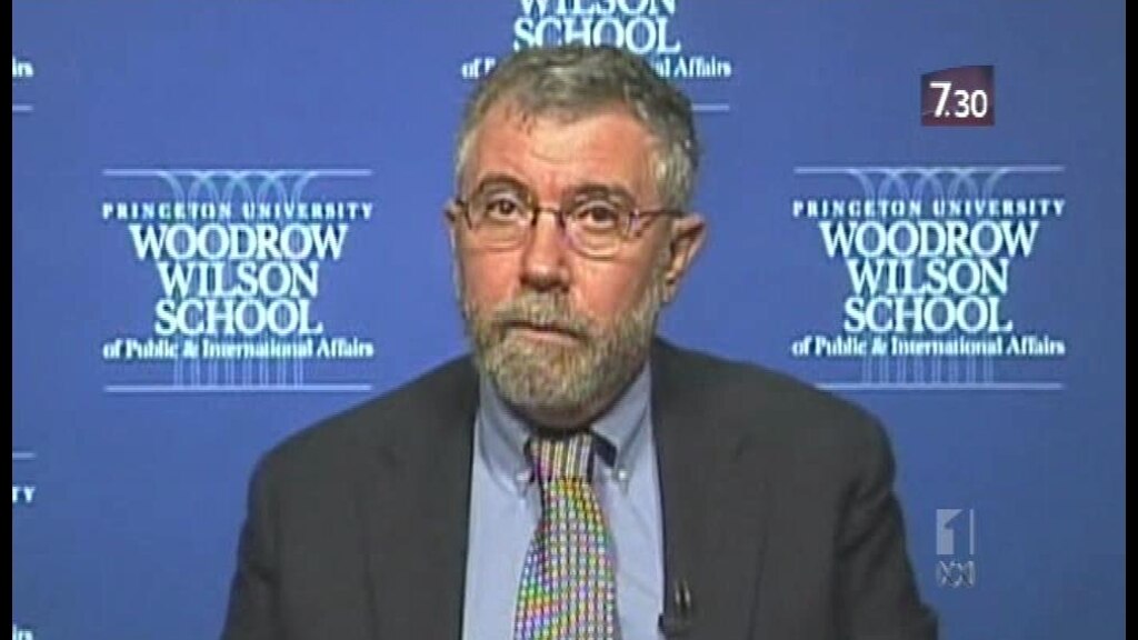 Nobel Prize winning Paul Krugman offers economic thoughts - ABC News